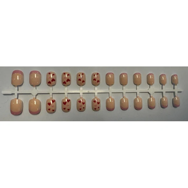 Косметика ДЛЯ ДЕВОЧЕК накладные ногти фрозен в коробке - в кор.60*12шт