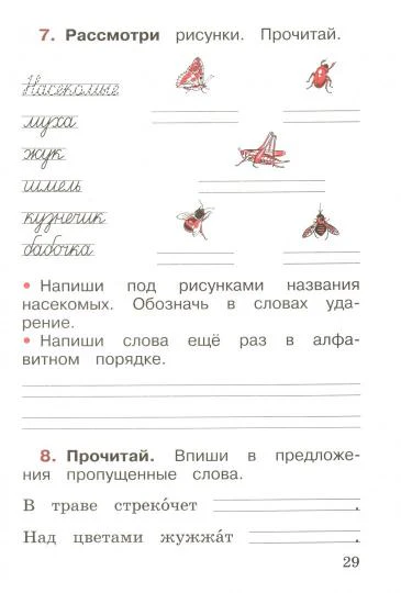 Канакина. Русский язык. Рабочая тетрадь. 1 класс /ШкР - Image 2