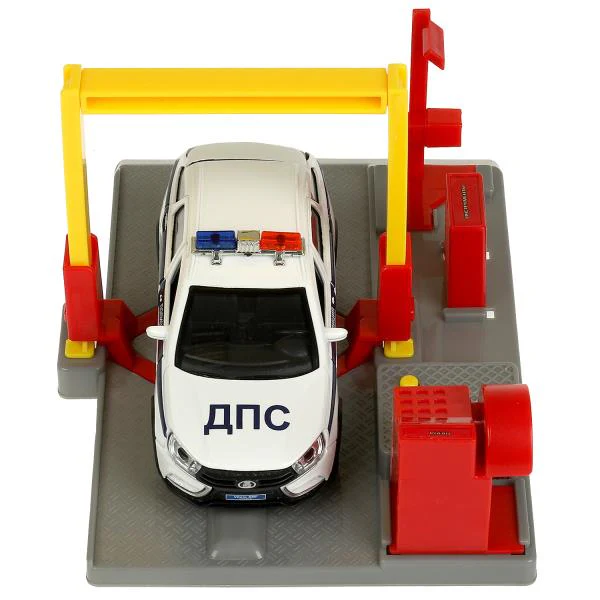 Игрушка пластик свет-звук автосервис 21 см,vestacross-12pol-wh , красн, кор. Технопарк в кор.2*30шт - Image 5
