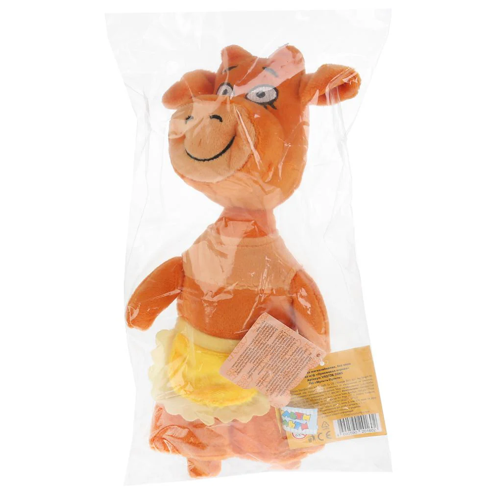 Игрушка мягкая Оранжевая корова мама, 27 см, без чипа, в пак. Мульти-пульти в кор.24шт - Image 6