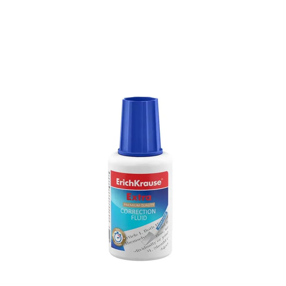 Корректирующая жидкость с губкой ErichKrause Extra, 20г (в пластиковом поддоне в пленке по 10 шт.) - Image 3