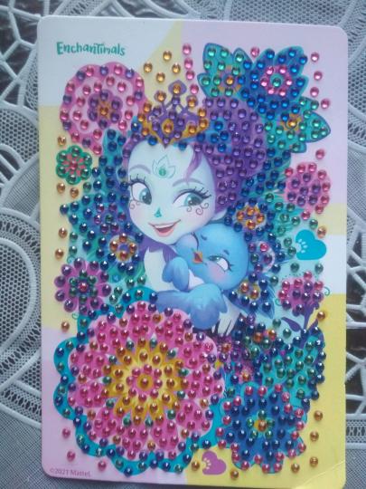 Набор для тв-ва Алмазные узоры Enchantimals. Пэттер Павлина и Флэп - Image 2