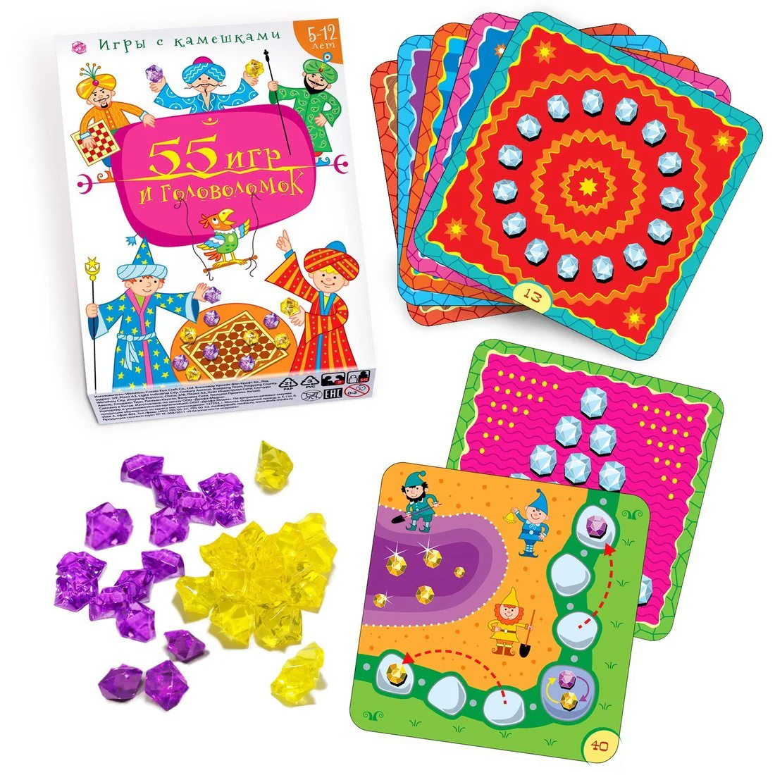Игры настольная Дрофа-Медиа 55 Игр и головоломок - Image 5