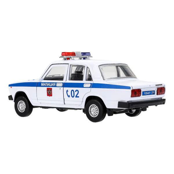 Машина металл свет-звук LADA ваз-2105 12 cm, дв,баг,инер,пол,кор. технопарк Технопарк в кор.2*36шт - Image 6