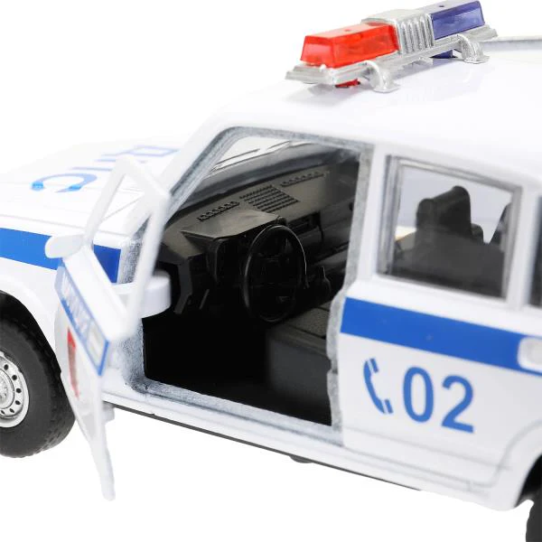 Машина металл свет-звук LADA ваз-2105 12 cm, дв,баг,инер,пол,кор. технопарк Технопарк в кор.2*36шт - Image 8