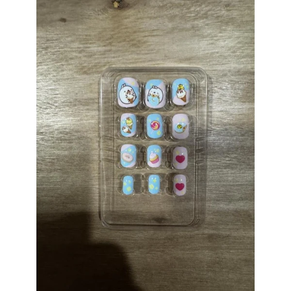 Накладные ногти Molang в коробке МИЛАЯ ЛЕДИ в кор.60*12шт