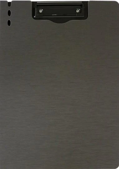 Папка планшет A4 с крышкой,64513Dk-grey