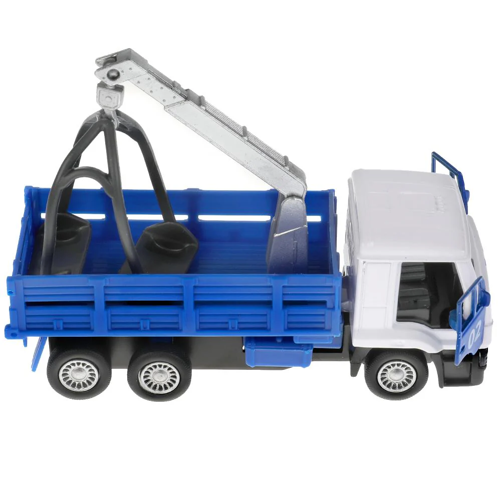 Машина металл KAMAZ ЭВАКУАТОР, 12 см, дв., подв.дет., инерц.+скорая 7,5 см Технопарк в кор.2*24шт - Image 5