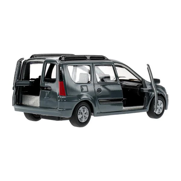 Машина металл LADA LARGUS длина 12 см, двери, багаж, инерц, кор. Технопарк в кор.2*24шт - Image 6