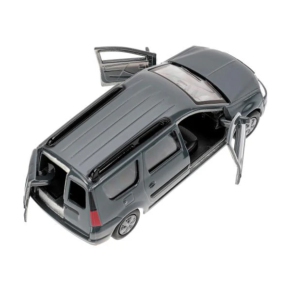 Машина металл LADA LARGUS длина 12 см, двери, багаж, инерц, кор. Технопарк в кор.2*24шт - Image 8