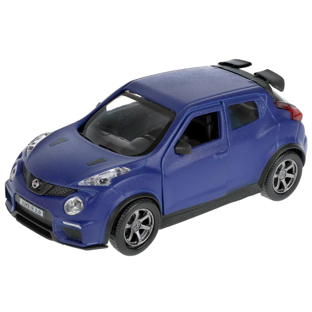 Машина металл NISSAN JUKE-R 2.0 SOFT 12 см, двер, багаж, инерц, синий, кор. Технопарк в кор.2*36шт - Image 2