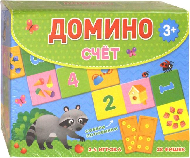 Домино. Счёт. 28 фишек (двухсторонние). ГЕОДОМ (ISBN нет) - Image 2