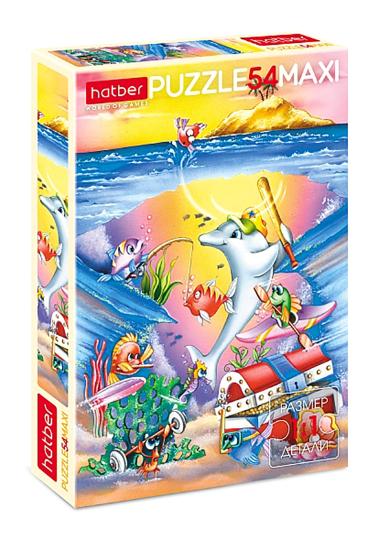 Hatber Puzzle-54 MAXI Подвод.приключен,54ПЗ3_04313 - Image 2