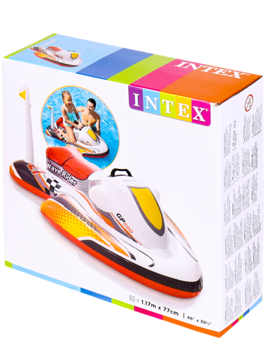 Intex. Игрушка для плавания "Гироскутер" 117х77 см, от 3 лет в кор. (боится холода) арт.57520 /6 - Image 3