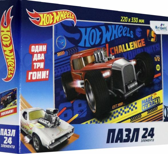 Origami. Пазл 24 Hot Wheels "Испытание скорости" арт.05898 /12 - Image 2