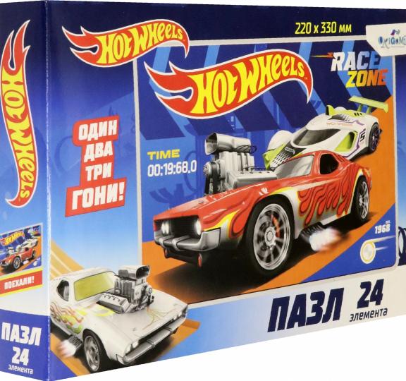 Origami. Hot Wheels. Пазл. 24 эл. "Территория гонки" арт.06852 /12 - Image 2